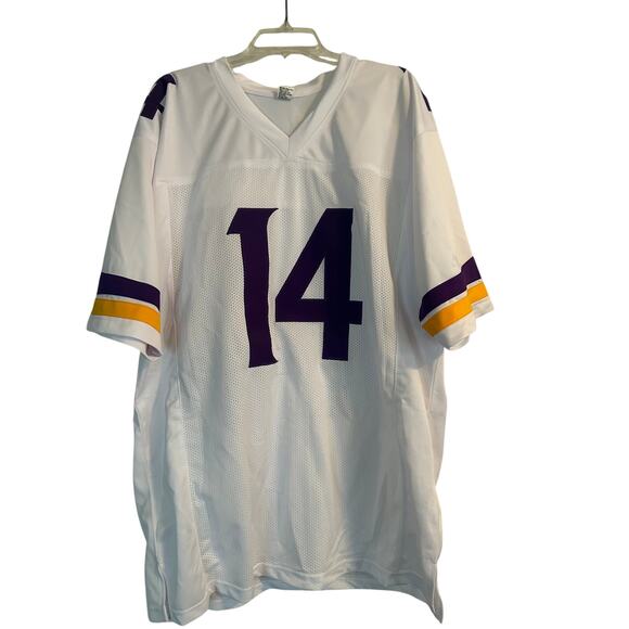 Stefon Diggs Autographed Football Jersey White Certification #FF33040 Sz XLarge - Picture 1 of 8